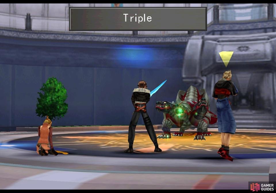 Cerberus will start the fight out by casting Triple