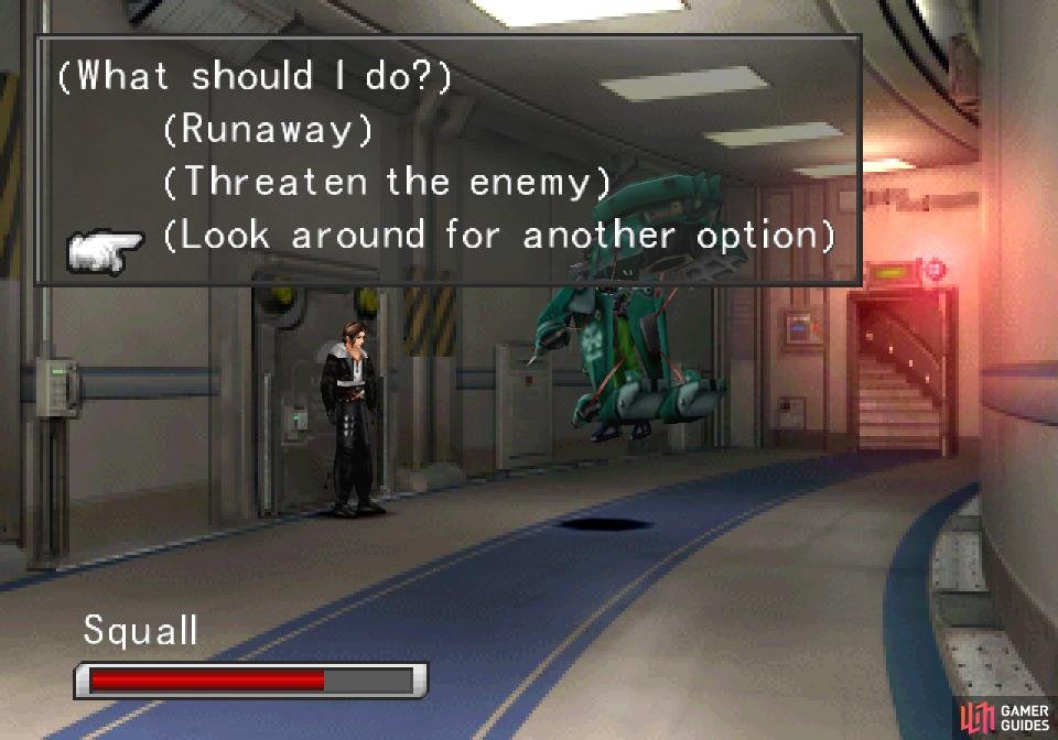 Pick &ldquo;Look around for another option&rdquo; 