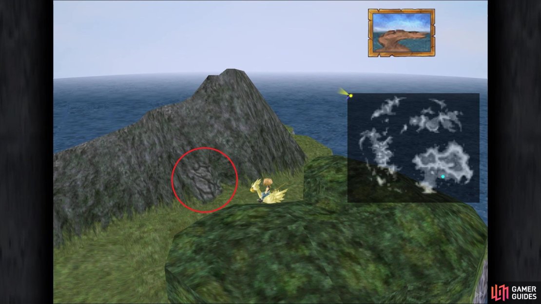 Chocobo&rsquo;s Paradise is located in the top left corner of the world map and is not marked on the map