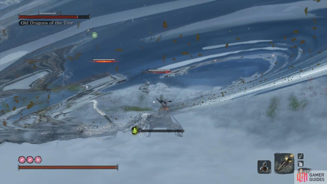Use the branches to take out the Old Dragons quickly