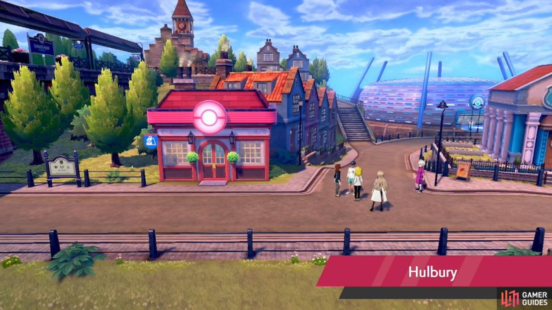 Hulbury is a seaside town, so it&rsquo;s a natural fit for the Water-type Gym.