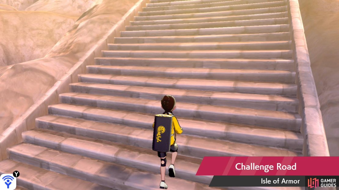 Nothing says &ldquo;challenge&rdquo;  than a long flight of stairs.