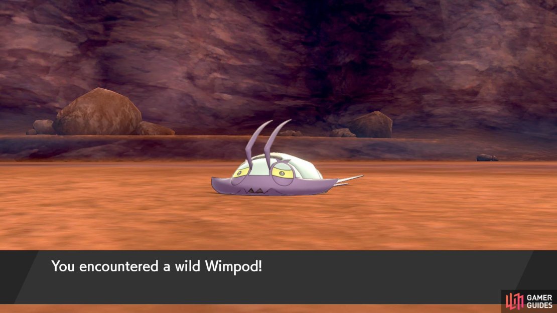 Wimpod will dart away if they see you. They&rsquo;ll also run off in battle after going below half HP. Use a Quick Ball!