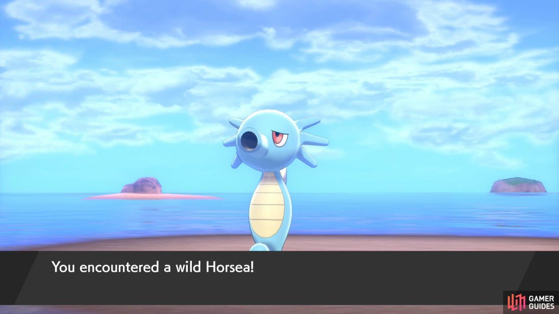 Horsea doesn&rsquo;t look very impressed here for some reason.