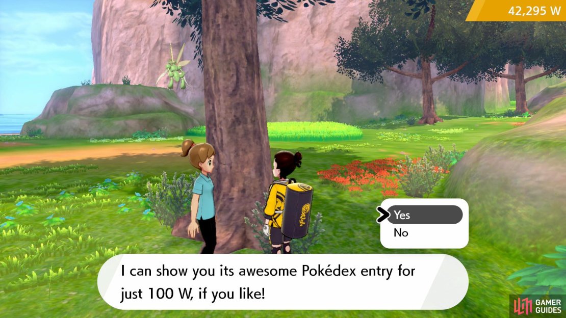 The Pok&eacute;dex pages may be empty, but you can check the Habitat info using them.