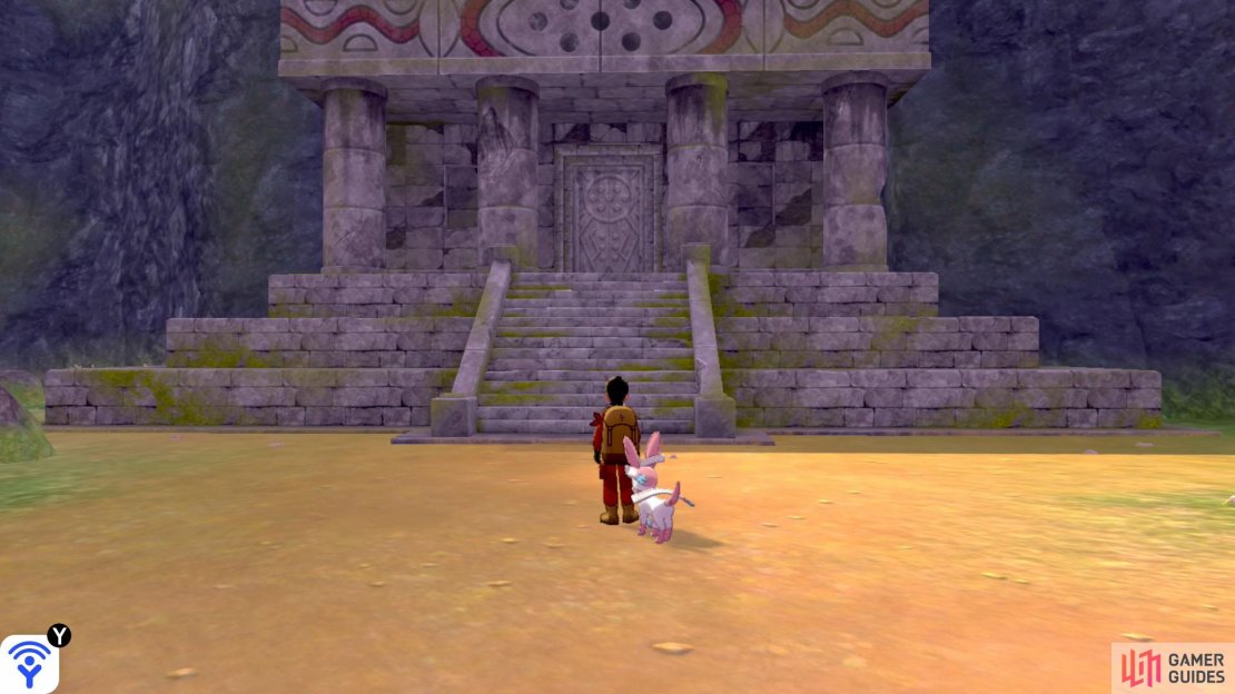 The first ruin we&rsquo;ll cover is the nearest one from Freezington. You may have gone past it already, if you started Calyrex&rsquo;s quest.