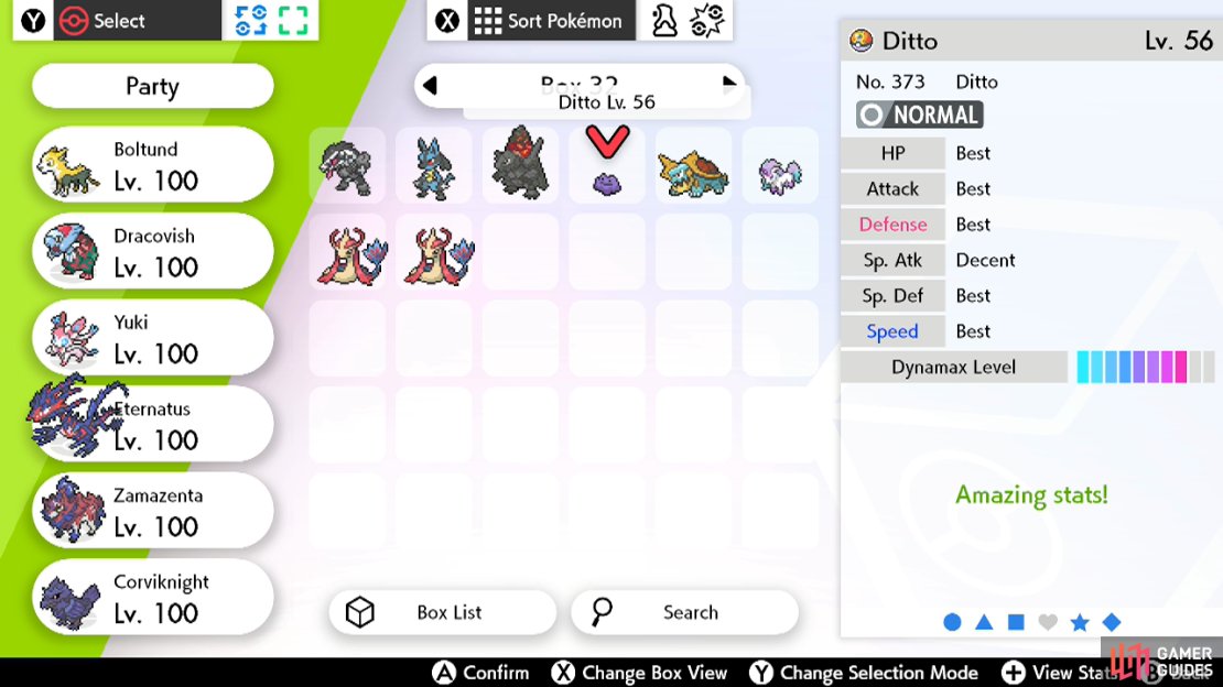 The Judge function lets you easily scrutinise your Pok&eacute;mon.