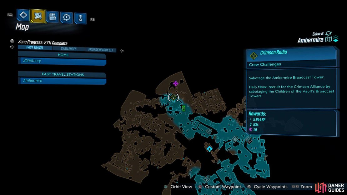 Head to this location on the map,