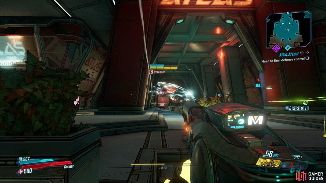 Defender&rsquo;s shield their allies, take them down first.