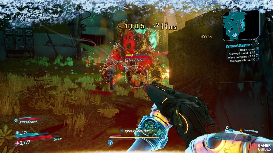 Leaving Badass enemies alone for too long will be very deadly