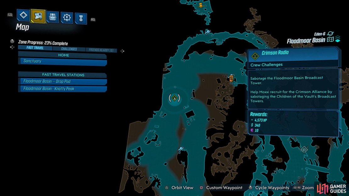 Head to this location on the map to find it,
