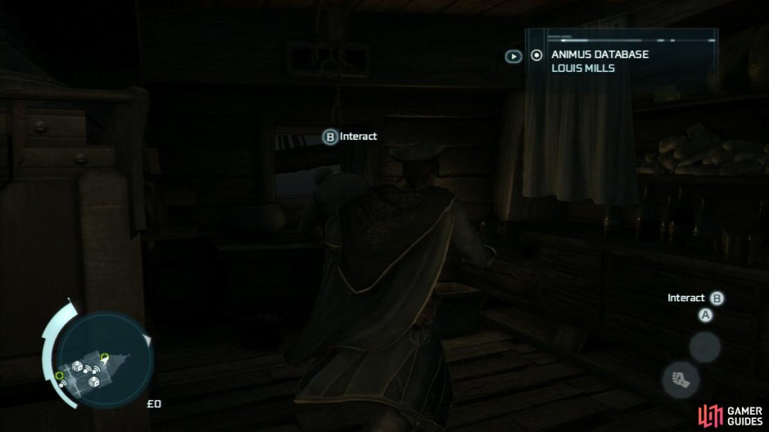 Following the next scene, exit the cabin, turn right and work your way over to the objective marker. Speak with the guy on the barrel. After the chat, turn right at the next door and speak to the chef in the far left corner of the room. The chef will tell you to go and speak with James, so follow your objective marker and talk with him. Follow him up to the deck for a conversation.