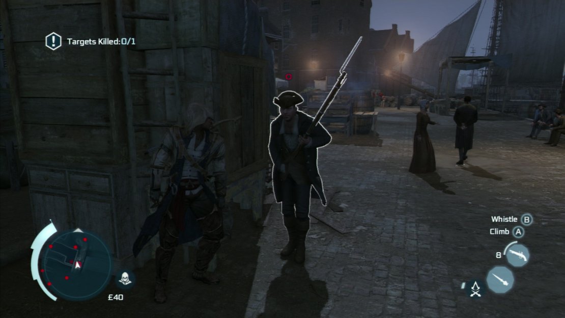 After another short scene, you will have to go and get a soldier&rsquo;s uniform. Head over to the red objective marker. Wait for the guard to walk away from his friends and when he is isolated - or whistle to him from the nearby crates - and then kill him. Loot the body to don the uniform. Note that if you can kill him without being detected you will complete the optional objective for doing so. This will complete the mission.