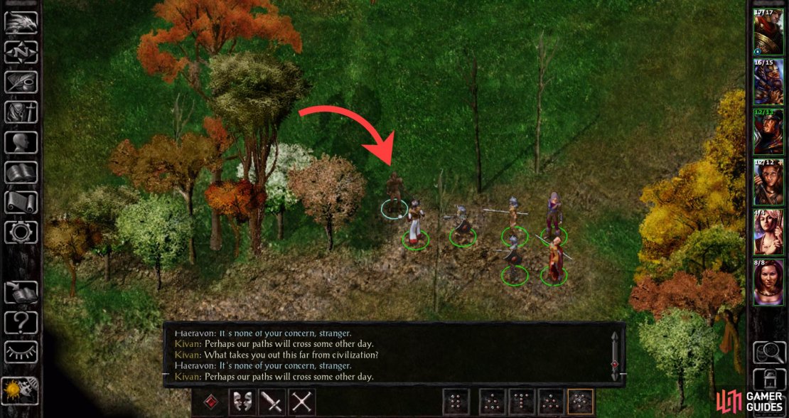 Find Kivan in the High Hedge area.