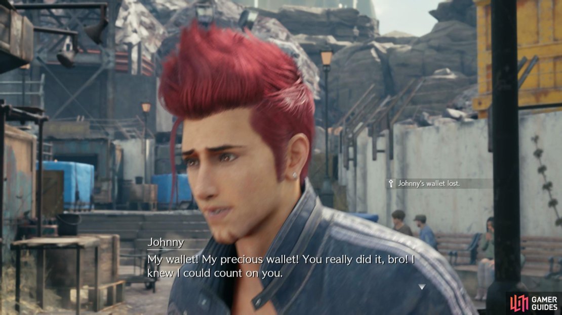 Return the Wallet to Johnny and you&rsquo;ll obtain a Trophy if you&rsquo;ve done all of his events in the game.