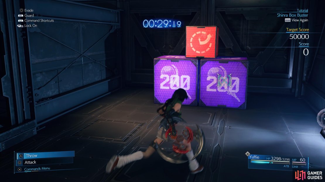 Turn to the right from the start to locate these hidden boxes