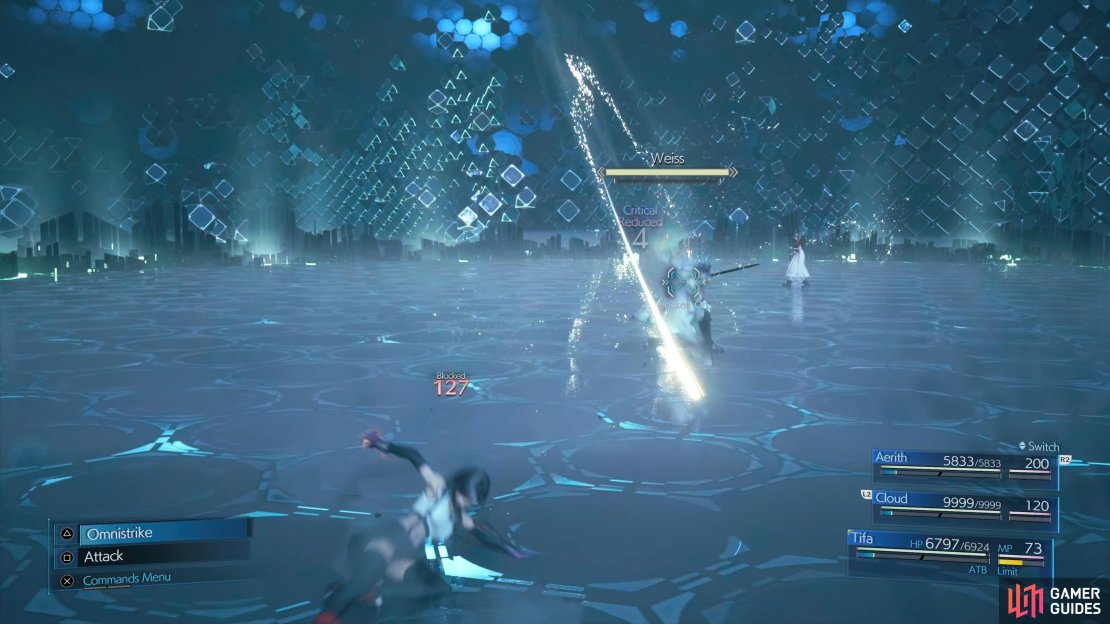 Simply dodge backward three times to avoid his Triple Slash