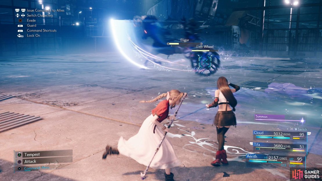 Eligor will spend much of the third phase driving around and attacking.