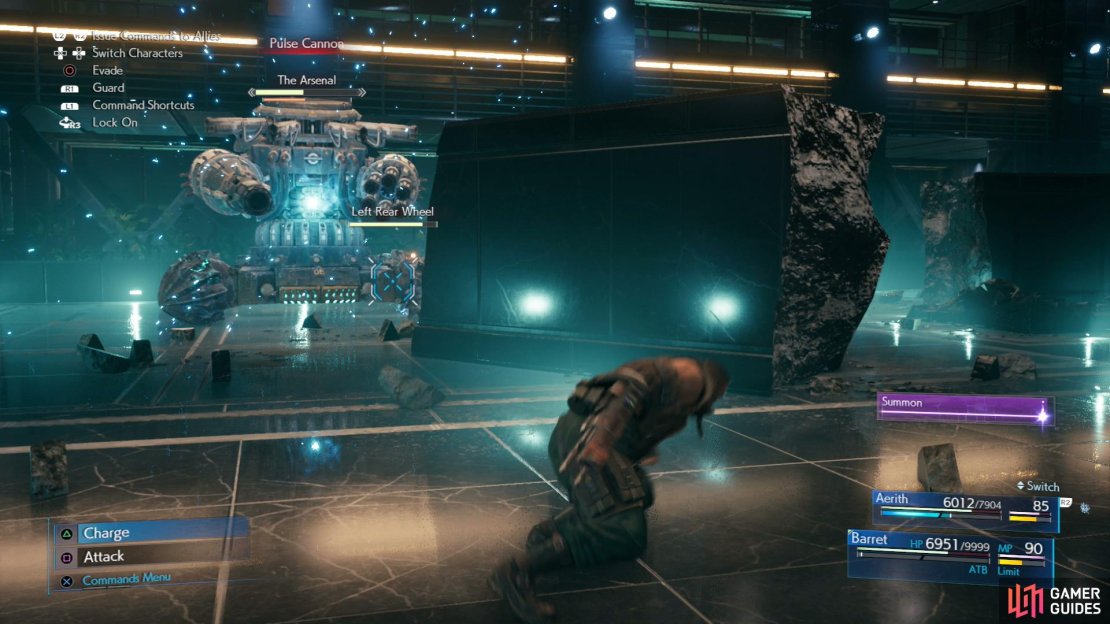 On phase three, The Arsenal will introduce its &ldquo;Pulse Laser&rdquo; attack,