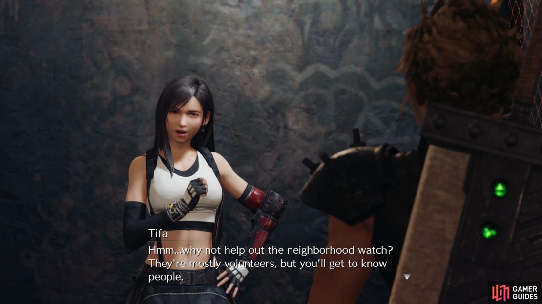 Tifa will sell Cloud on another job after the filters are sold and she does have a point, but man is she good at manipulating our protagonist&hellip;