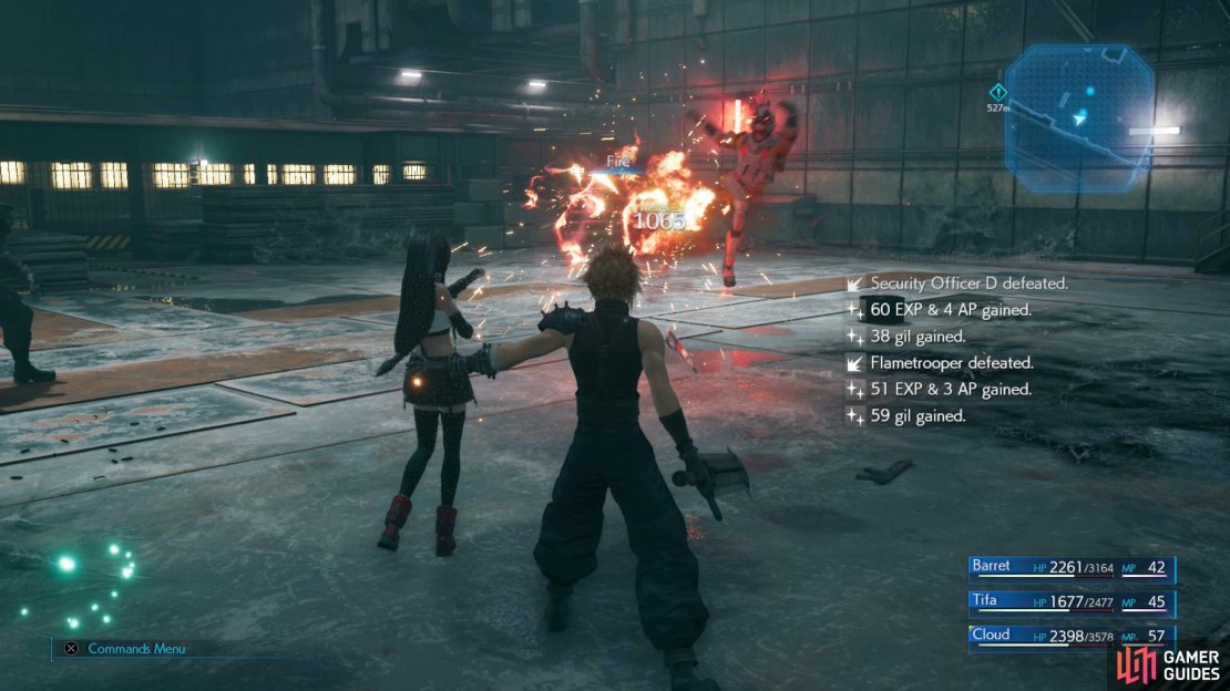 Use fire to heavily damage or outright defeat Flametroopers,