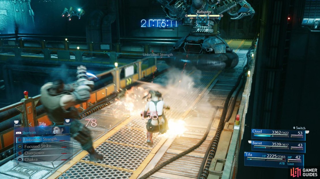Airbuster can easily respond to attackers from both the front and back.
