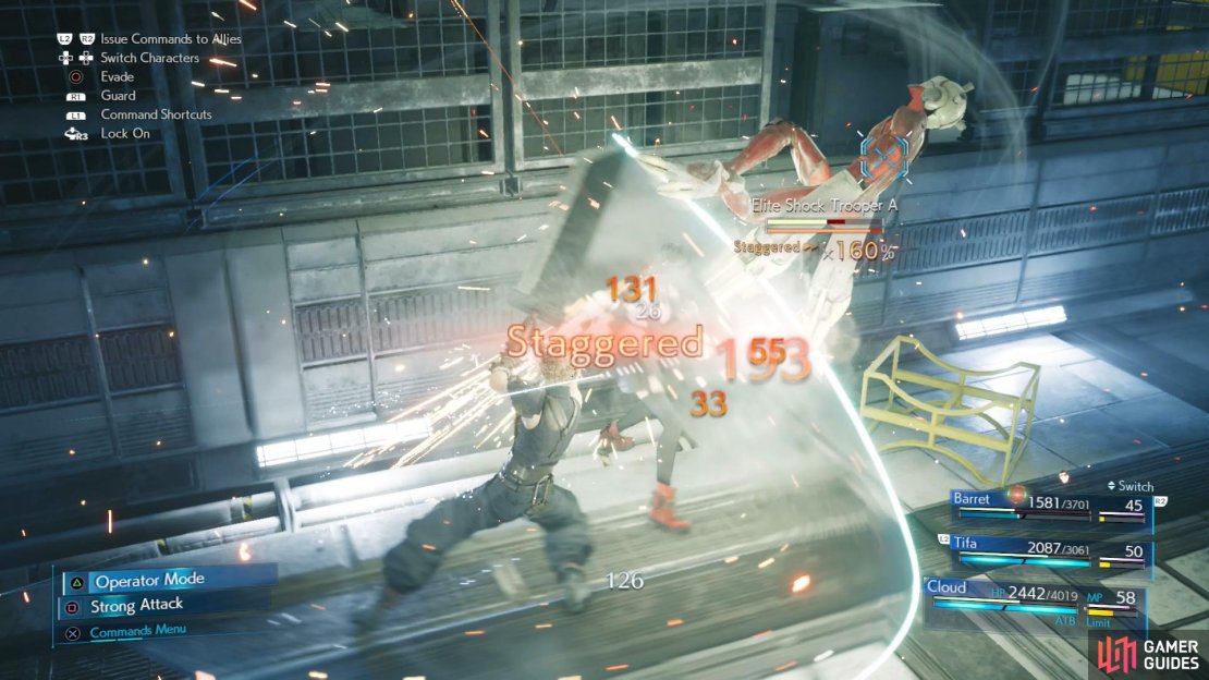 Punisher will still work against Elite Shock Troopers, although you may have to be more aggressive than usual to provoke a counterable attack.