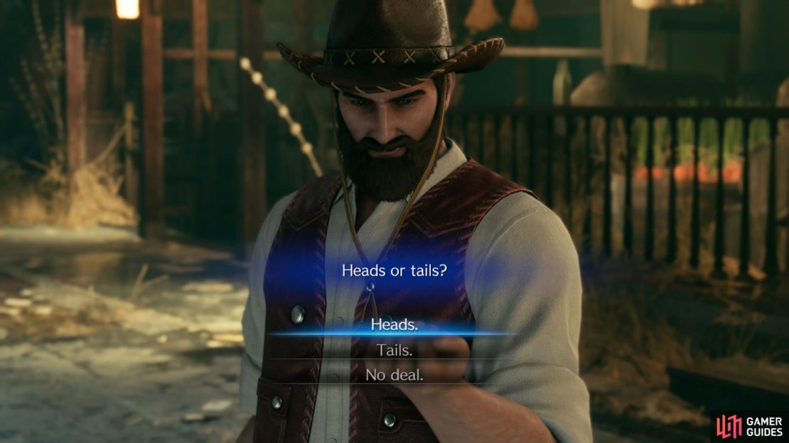 Your decision with Chocobo Sam&rsquo;s coin flip