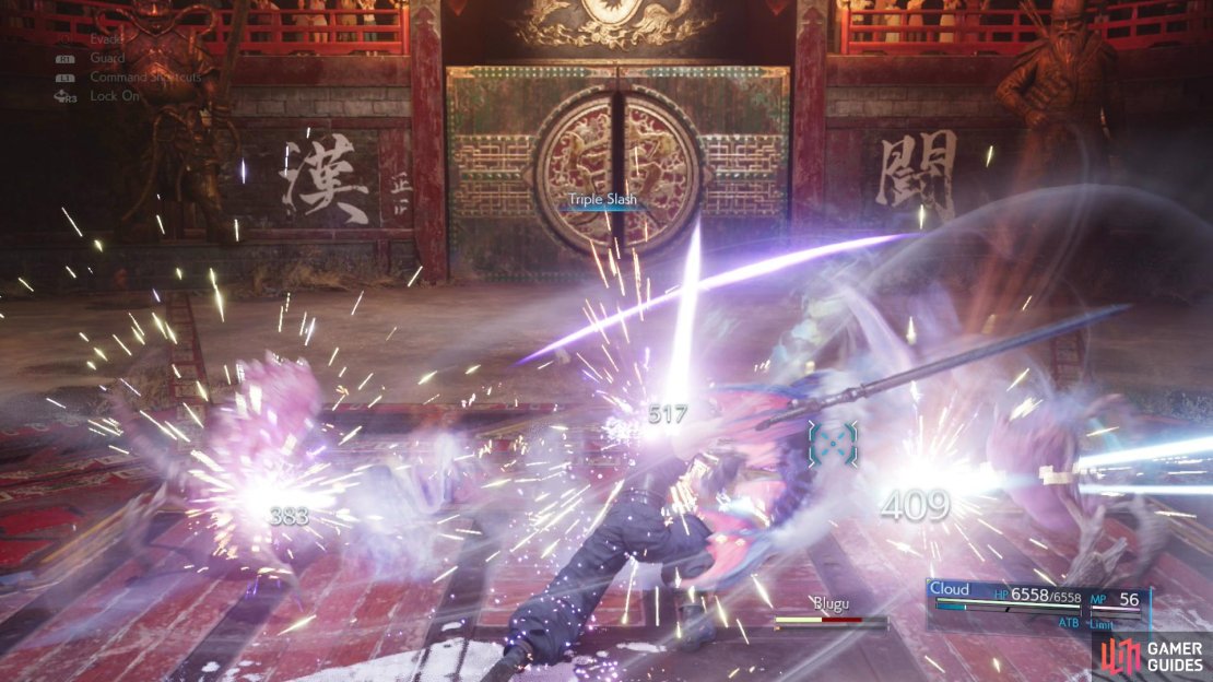 The enemy you&rsquo;ll face in the optional arena battles are incredibly weak - one Triple Slash will often suffice.