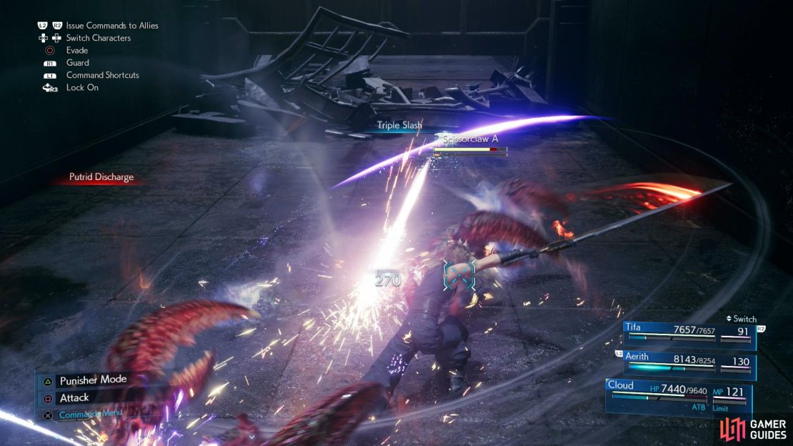 &ldquo;Triple Slash&ldquo; is a quick and cheap way to damage foes - starting out every fight with it is a good idea.
