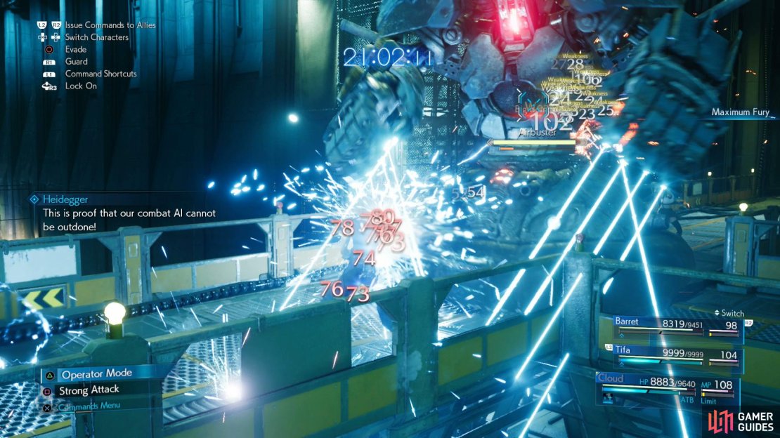If you get stunned by Airbuster,