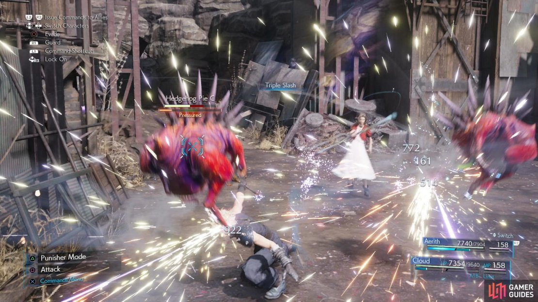 &ldquo;Triple Slash&ldquo; will clear out groups of trash mobs quickly and painlessly.