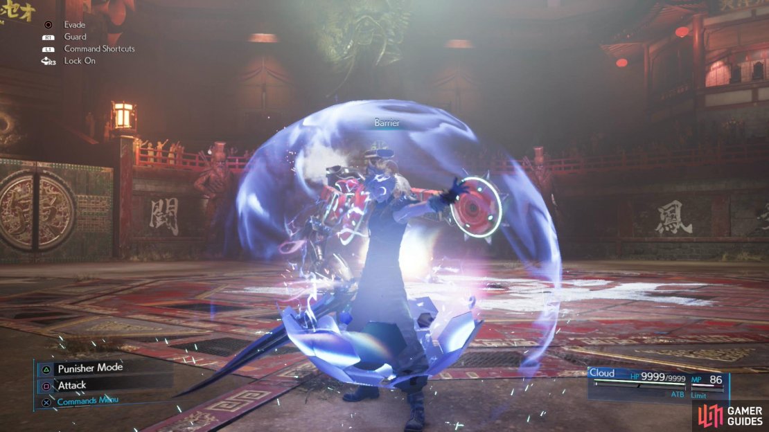 Use buffs like Barrier to mitigate damage,