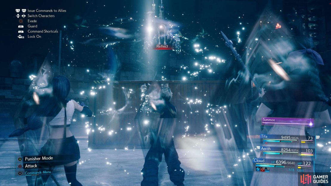 Eligor will cast Reflect at the start of phase two, prevent you from healing yourself or using offensive magic on him.