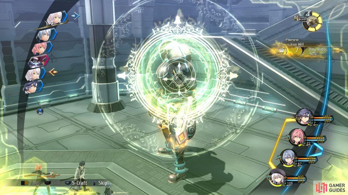 Use Battle Scope on the boss