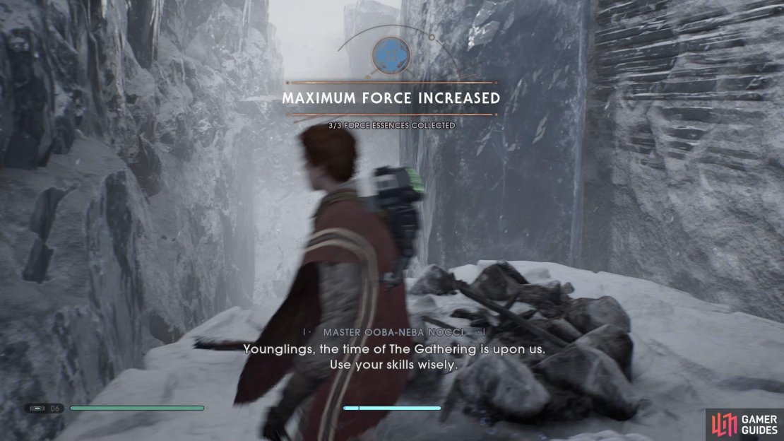 You&rsquo;ll be able to find the seventh Force Essence along the right path.