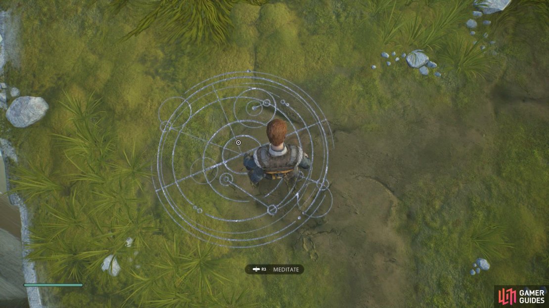 These circles that are scattered around the planets are your Meditation Points, 