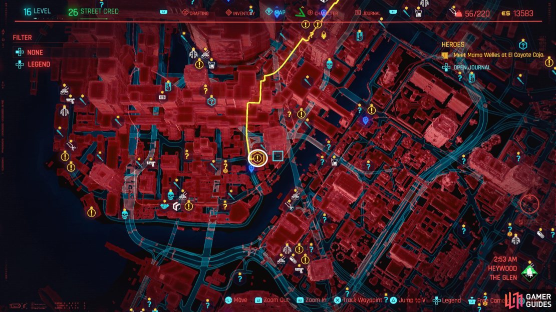 Head to this location on the map and speak with Mama Welles