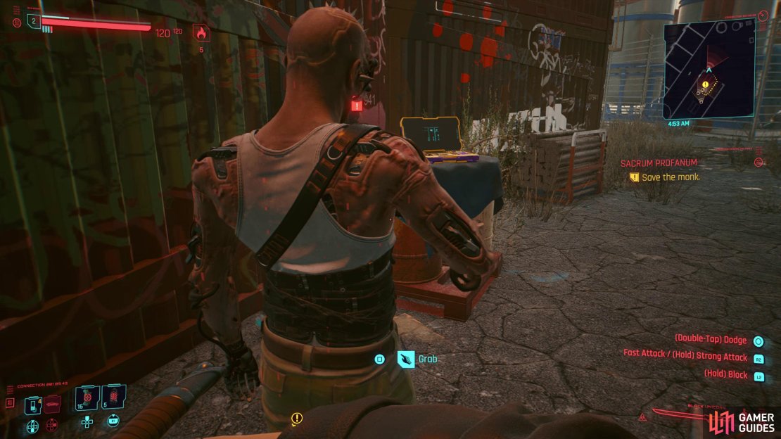 Take down the enemy guarding the entrance 