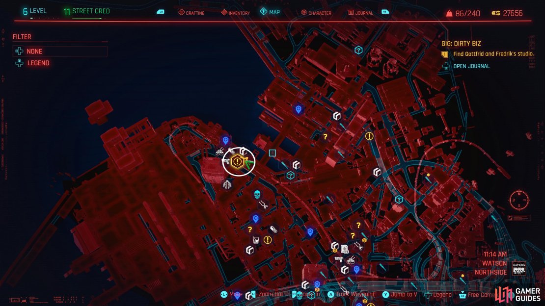 You&rsquo;ll find the Maelstrom compound to the south of Northside&rsquo;s docks.