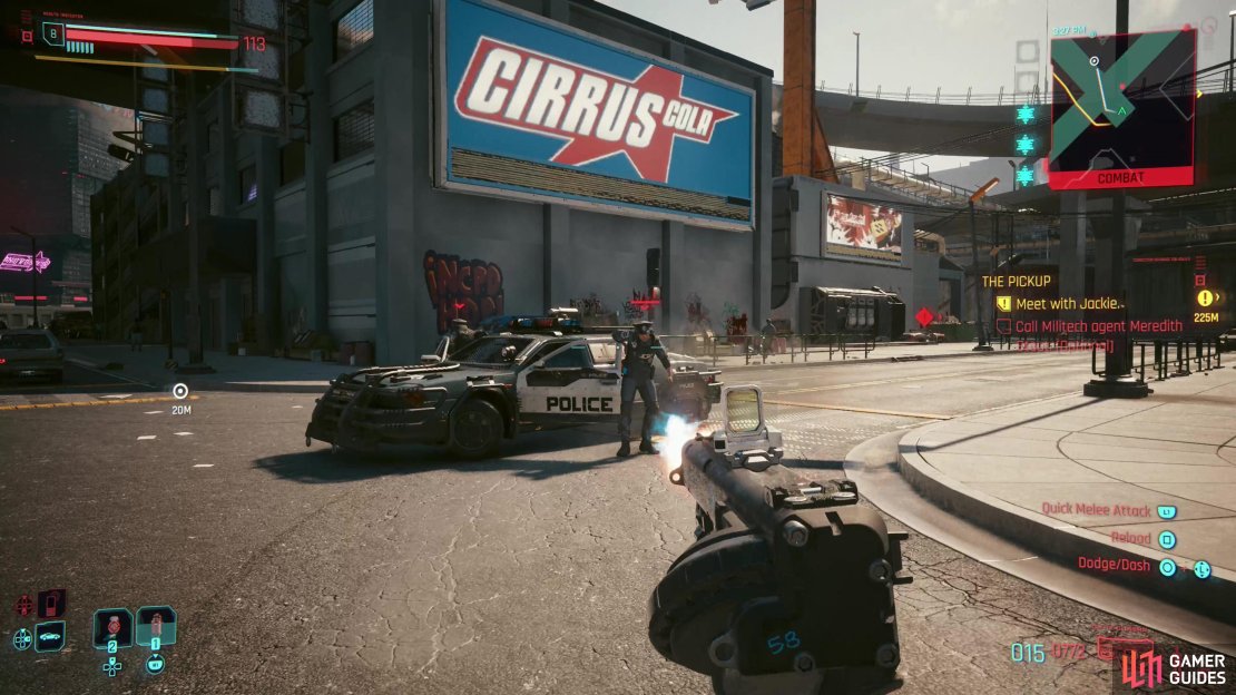 While things may start out manageable, when you hit a two star wanted level you&rsquo;ll find yourself hounded by pairs of police in patrol vehicles.