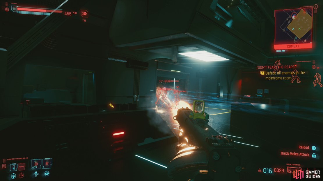 When you reach the mainframe, gun down some Robots and Rangers,