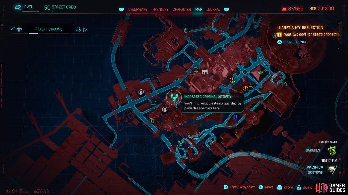 The location of the Increased Criminal Activity event where you&rsquo;ll find Raiju.