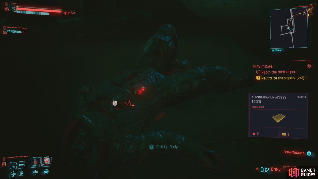 Dispatch a guard and take his &ldquo;Administrator Access Token&rdquo;, 