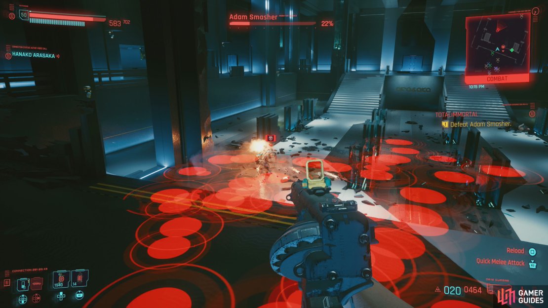 Stay clear of red reticles, as they mark incoming micro-missile attacks.