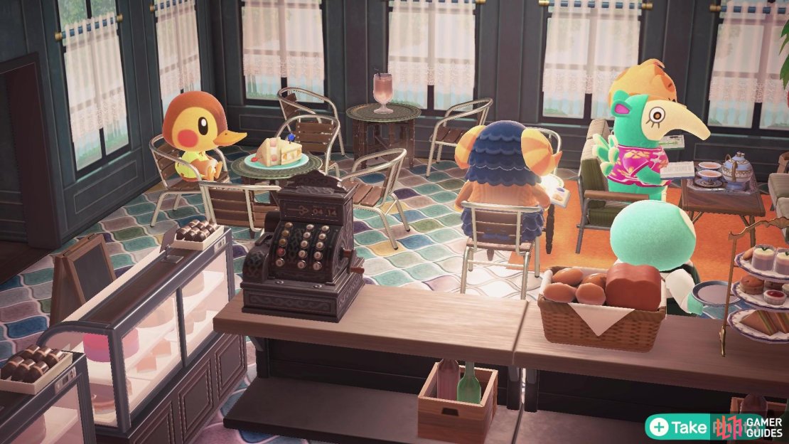 When you&rsquo;re done with your caf&eacute;, you&rsquo;ll be able to see it filled with vacation go-ers!