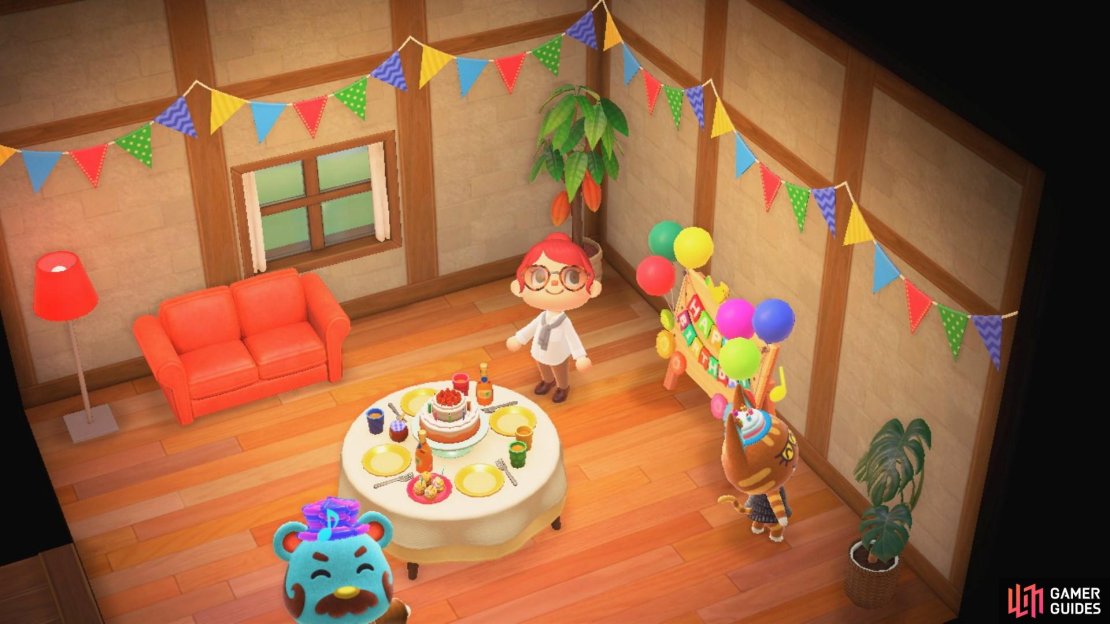 Make sure you attend your villagers&rsquo; birthday parties!