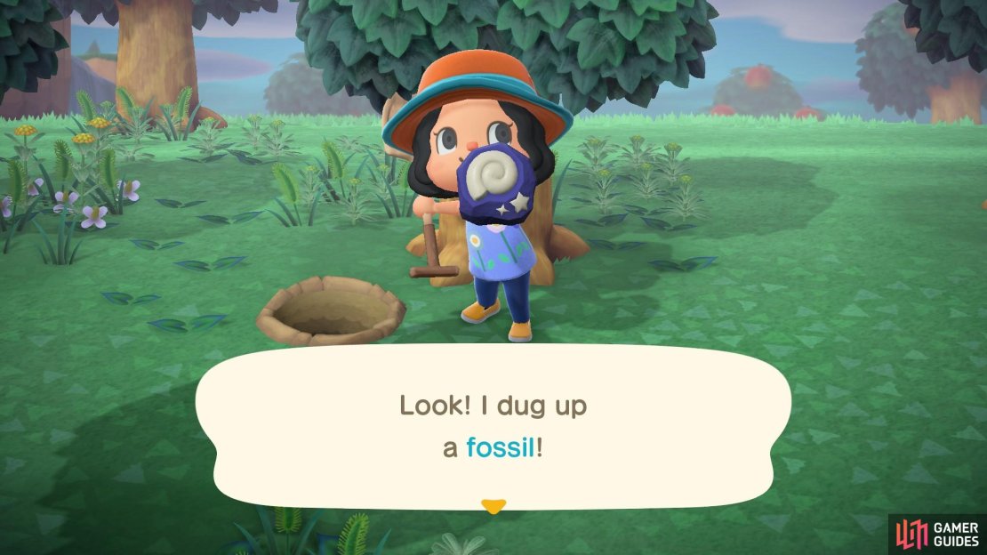 You&rsquo;ll need to get fossils assessed by Blathers in order to identify it.