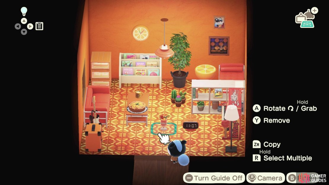 You&rsquo;ll have lots of different orange furniture at your disposal. 