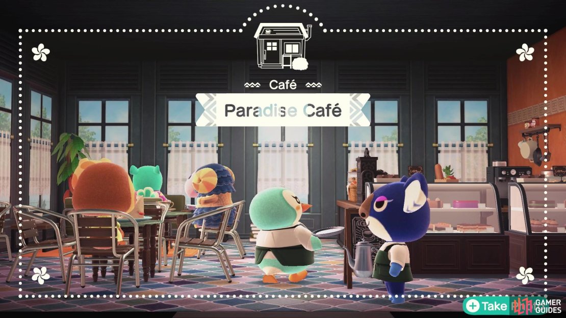 A caf&eacute; for the vacation go-ers!